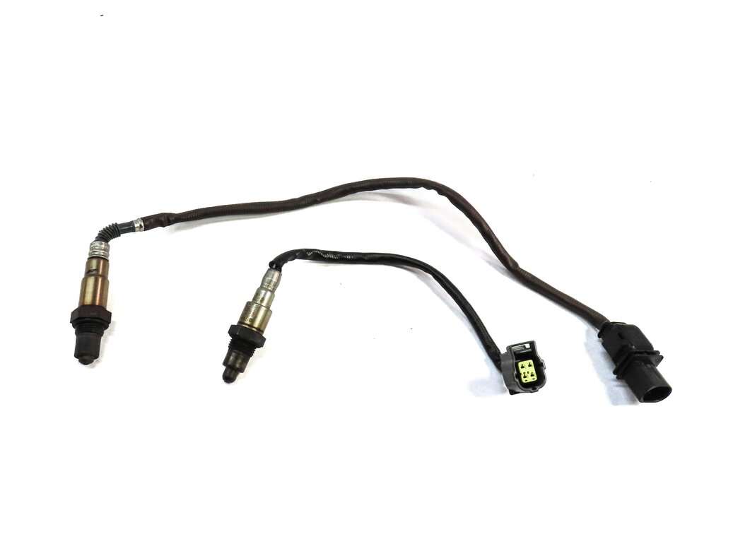 Thumbnail 2: 2015 MERCEDES CLA250 (C117 W117) 2.0L PRE POST O2 OXYGEN LAMBDA PROBE SENSOR SET