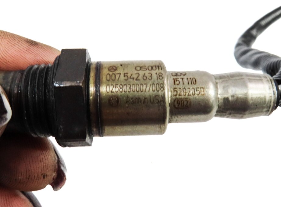 Thumbnail 4: 2015 MERCEDES CLA250 (C117 W117) 2.0L PRE POST O2 OXYGEN LAMBDA PROBE SENSOR SET