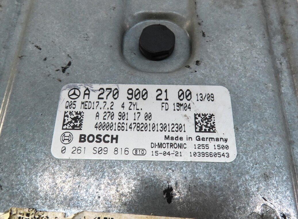Thumbnail 4: 15-20 MERCEDES B250 CLA250 CLA45 GLA250 (C117 W246 X156) ENGINE CONTROL MODULE