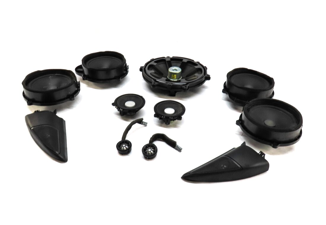 Thumbnail 1: 2013 LAND ROVER LR4 FRONT REAR LEFT RIGHT HARMAN KARDON SPEAKER SET 11