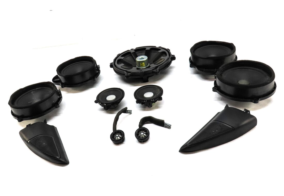 Thumbnail 2: 2013 LAND ROVER LR4 FRONT REAR LEFT RIGHT HARMAN KARDON SPEAKER SET 11