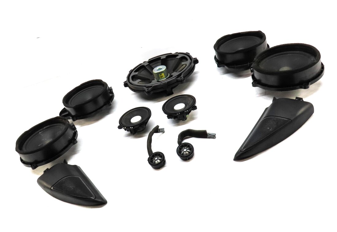 Thumbnail 3: 2013 LAND ROVER LR4 FRONT REAR LEFT RIGHT HARMAN KARDON SPEAKER SET 11