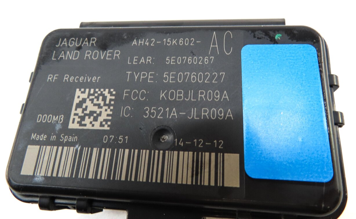 Thumbnail 15: 2013 LAND ROVER LR4 5.0L NON SC SPEEDOMETER FUSE BOX BODY ENGINE MODULE KEY SET