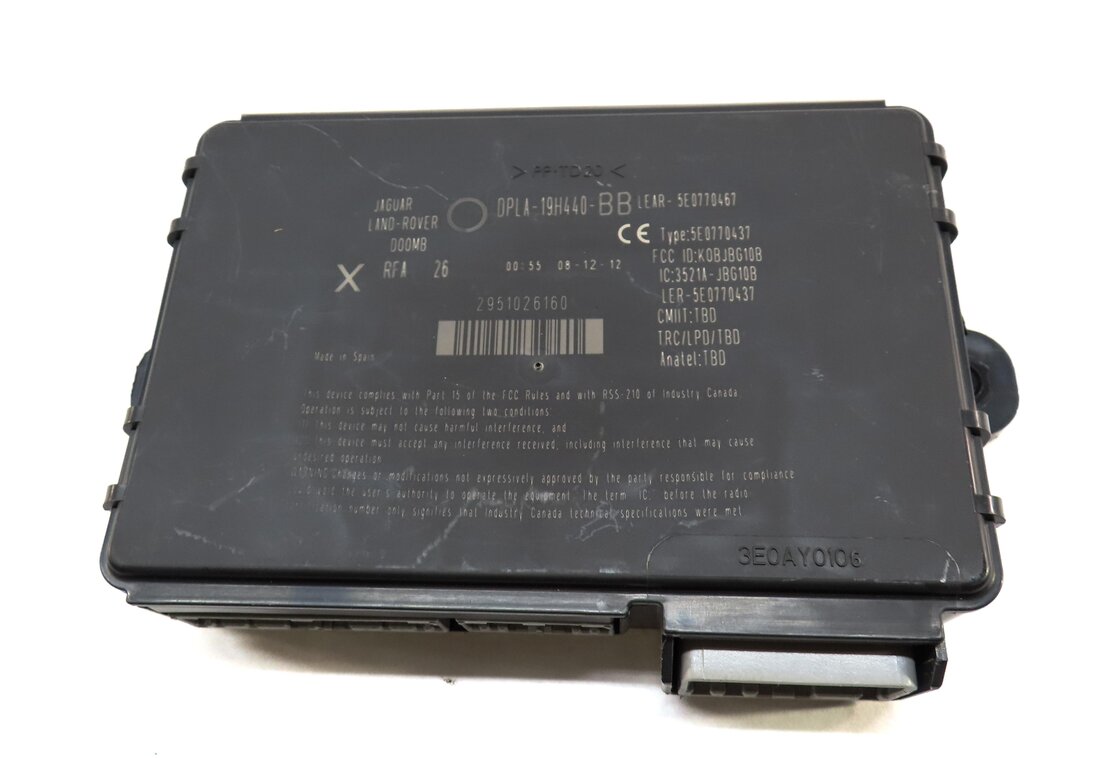 Thumbnail 9: 2013 LAND ROVER LR4 5.0L NON SC SPEEDOMETER FUSE BOX BODY ENGINE MODULE KEY SET