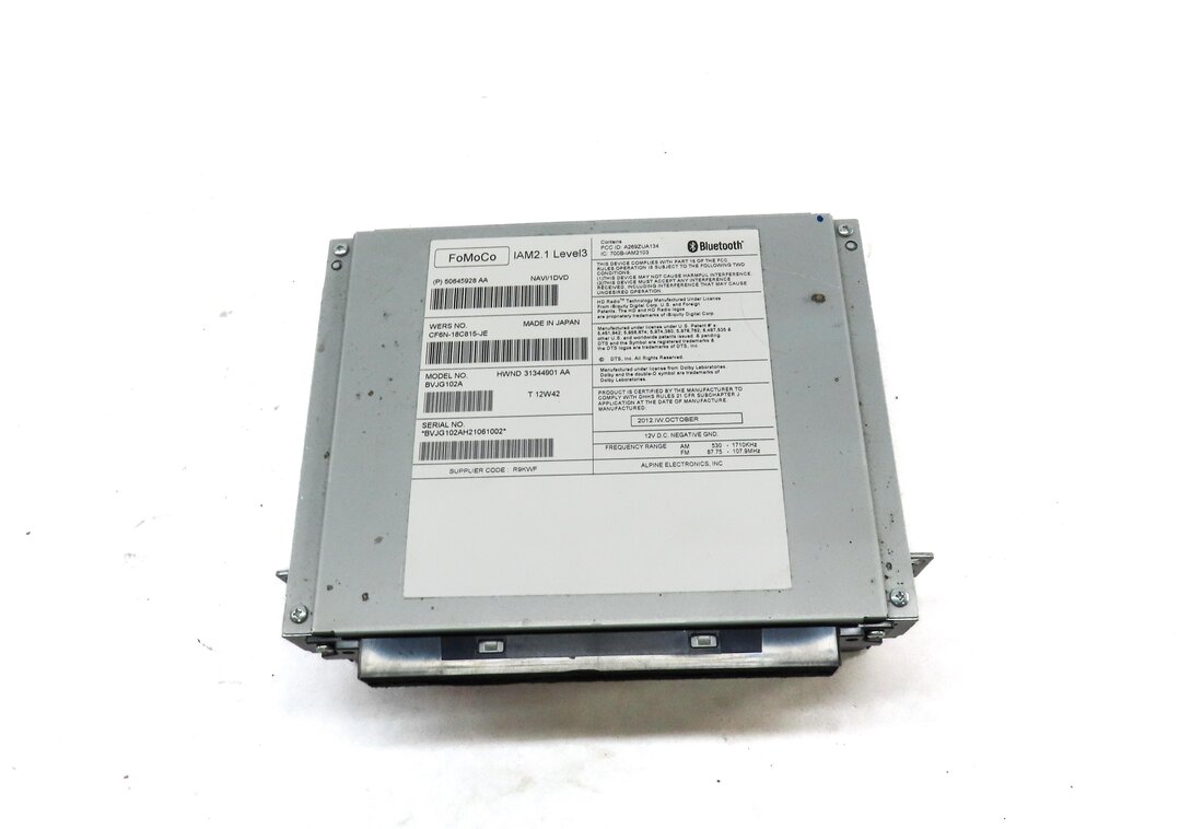 Thumbnail 2: 2013 LAND ROVER LR4 RADIO STEREO NAVIGATION HEAD UNIT CD PLAYER CF6N18C815JE