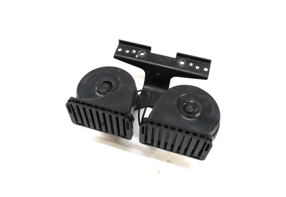Thumbnail 1: 10-16 LAND ROVER LR4 RANGE ROVER SPORT (L320) HIGH & LOW TONE SAFETY HORN SET