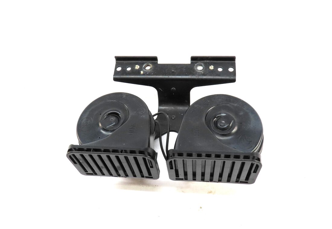 Thumbnail 2: 10-16 LAND ROVER LR4 RANGE ROVER SPORT (L320) HIGH & LOW TONE SAFETY HORN SET