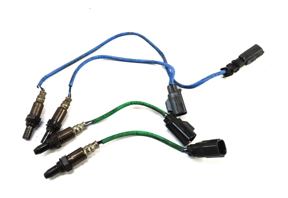 Thumbnail 2: 2013 LAND ROVER LR4 5.0L NON SC ENGINE PRE POST CAT O2 OXYGEN SENSOR SET 4