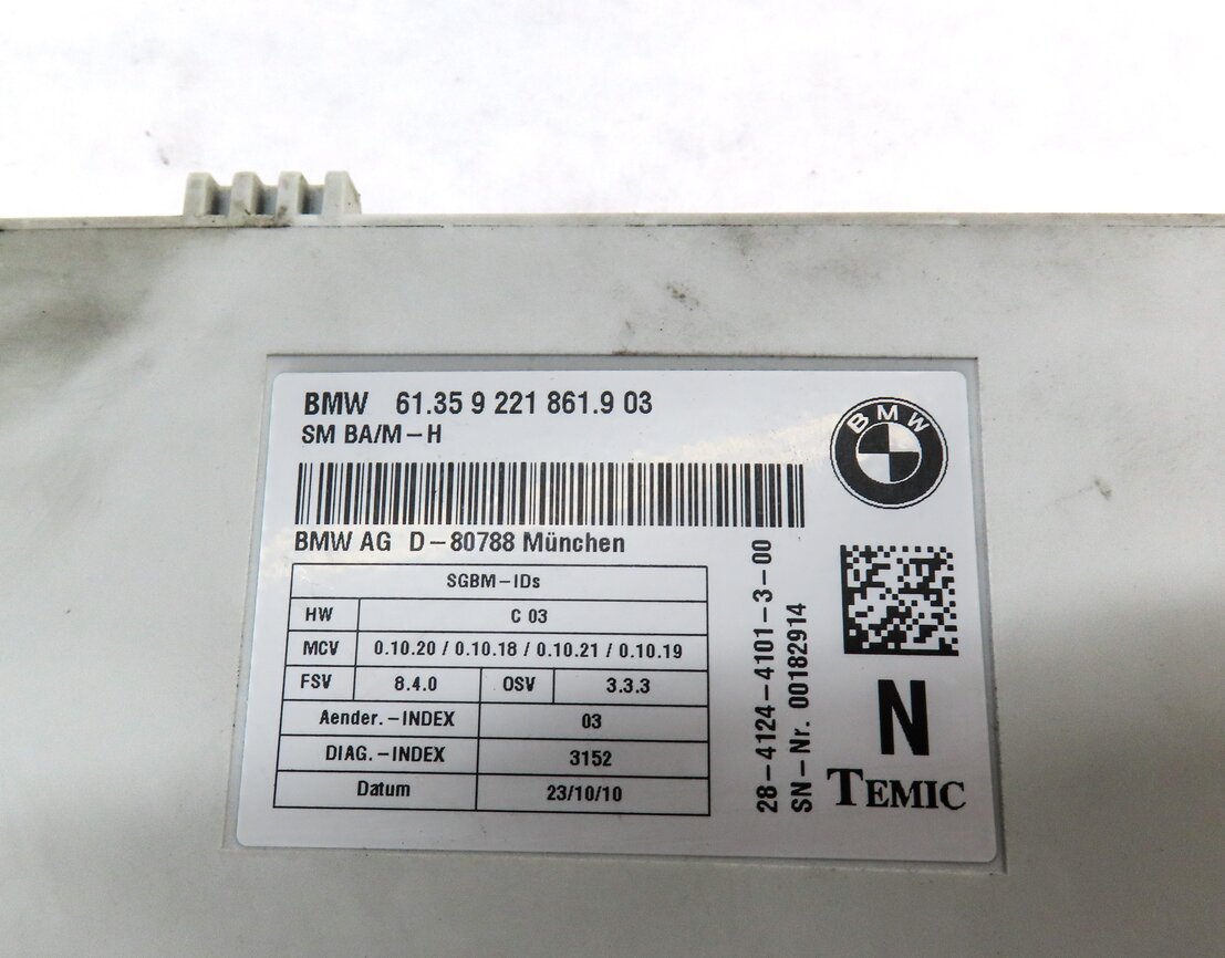 Thumbnail 5: 2010-2016 BMW 128i 328i 335i M3 X1 X5 X6 Z4 - FRONT MEMORY SEAT CONTROL MODULE