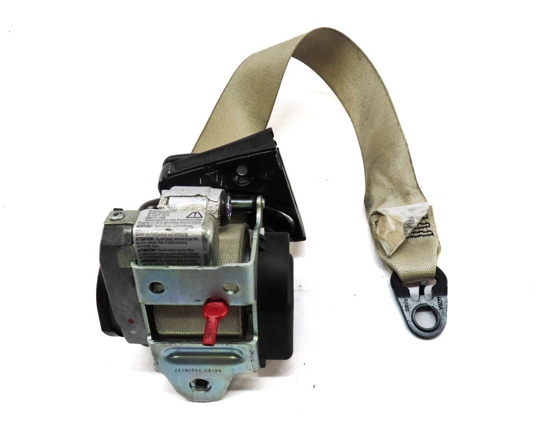 Thumbnail 3: 11-13 BMW 3-SERIES (E93) CONVERTIBLE FRONT PASSENGER SEATBELT RETRACTOR (BEIGE)