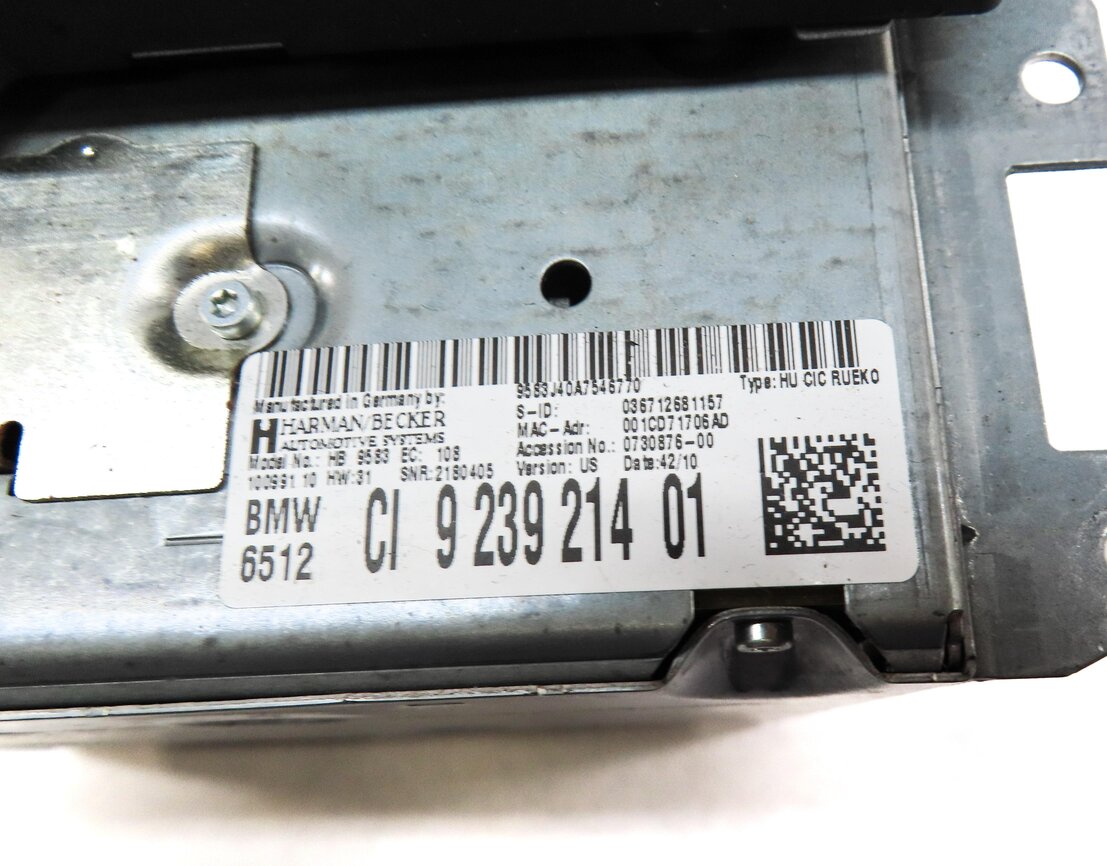Thumbnail 6: 10-15 BMW 135i 328i 335i M3 X1 (E84 E90) GPS NAVIGATION CD DVD STEREO RECEIVER