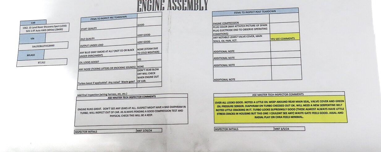 Thumbnail 7: 14-17 DISCOVERY SPORT EVOQUE (L538 L550) 2.0L TURBO ENGINE ASSEMBLY TESTED VIDEO