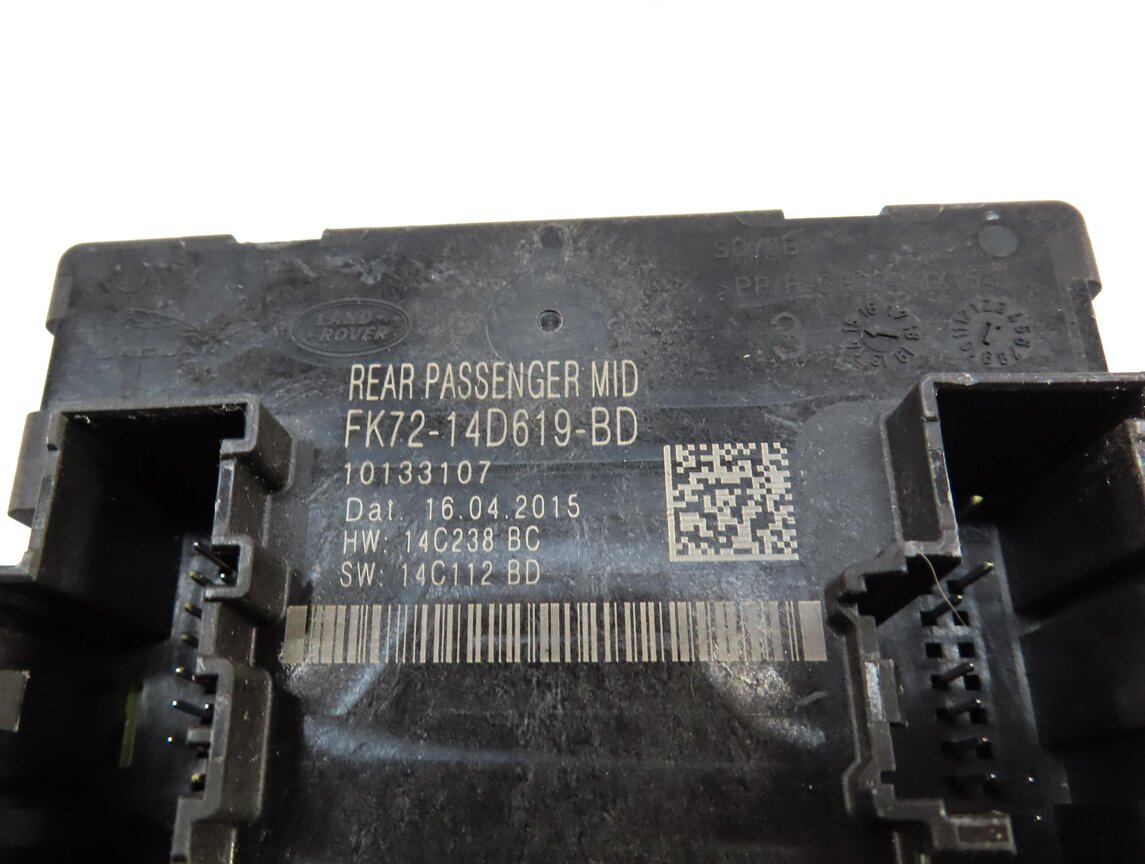 Thumbnail 4: 2015 LAND ROVER DISCOVERY SPORT L550 REAR RIGHT DOOR CONTROL MODULE FK7214D619DB