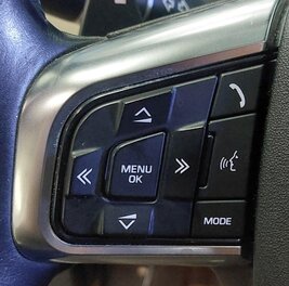 Thumbnail 2: 15-19 DISCOVERY SPORT (L550) STEERING WHEEL w/ SWITCHES & SHIFT PADDLES (BLACK)