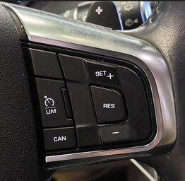 Thumbnail 3: 15-19 DISCOVERY SPORT (L550) STEERING WHEEL w/ SWITCHES & SHIFT PADDLES (BLACK)