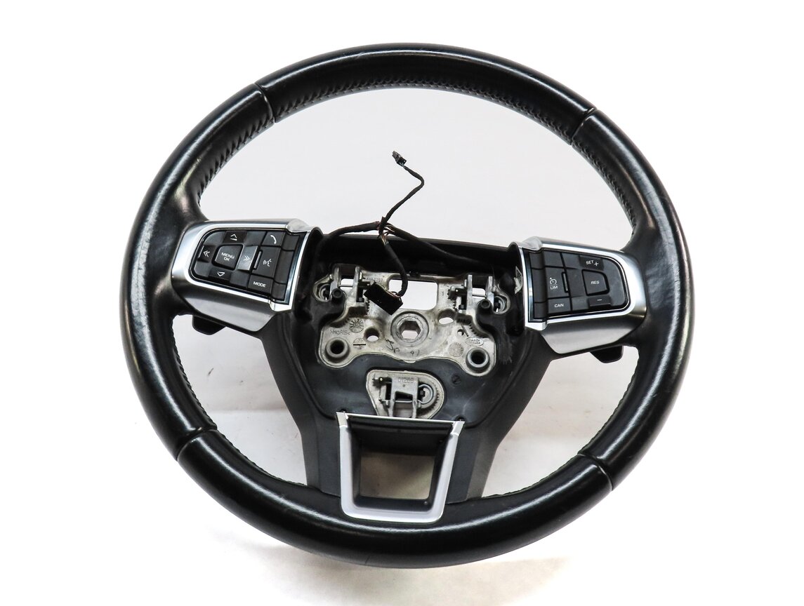 Thumbnail 4: 15-19 DISCOVERY SPORT (L550) STEERING WHEEL w/ SWITCHES & SHIFT PADDLES (BLACK)