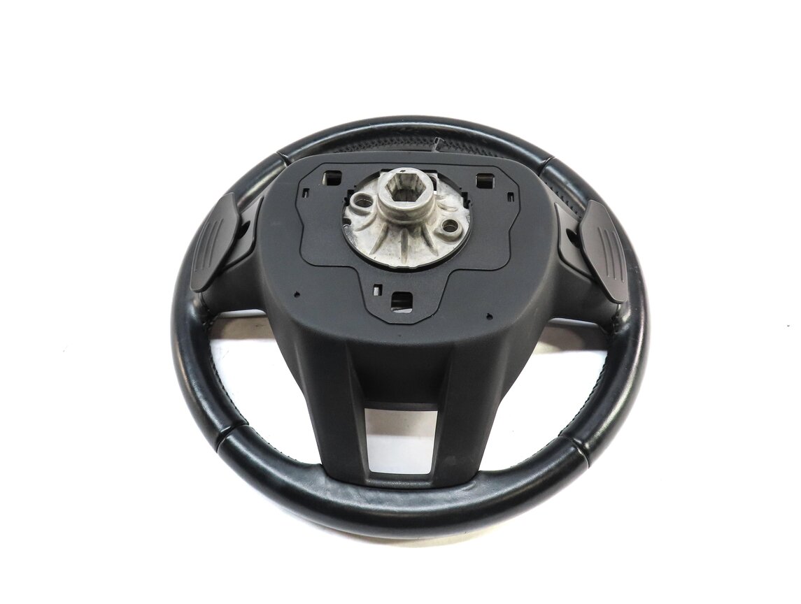 Thumbnail 6: 15-19 DISCOVERY SPORT (L550) STEERING WHEEL w/ SWITCHES & SHIFT PADDLES (BLACK)