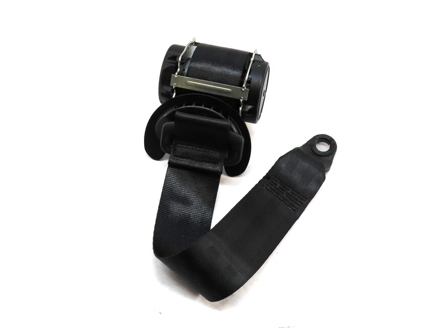 2015 LAND ROVER DISCOVERY SPORT L550 REAR LEFT 2ND ROW SEATBELT RETRACTOR BLACK