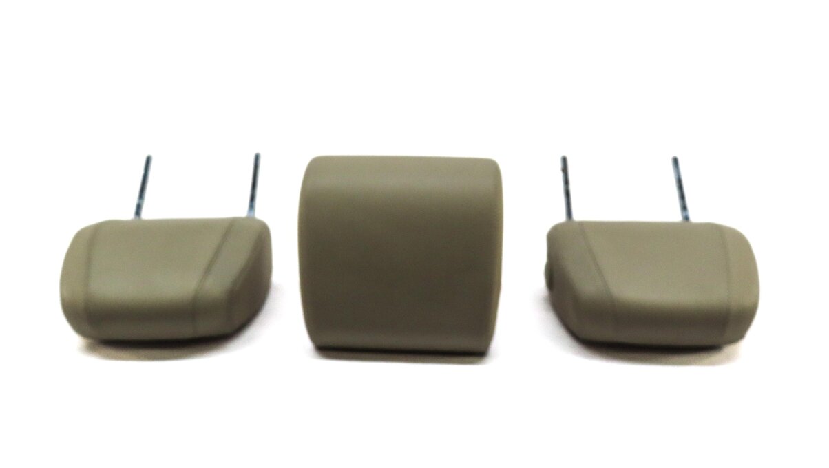 Thumbnail 3: 15-19 DISCOVERY SPORT (L550) REAR LEFT RIGHT & CENTER HEADREST SET3 ALMOND BEIGE
