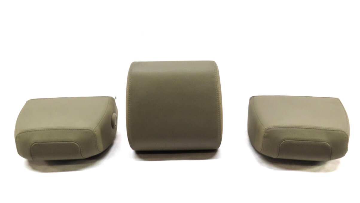 Thumbnail 4: 15-19 DISCOVERY SPORT (L550) REAR LEFT RIGHT & CENTER HEADREST SET3 ALMOND BEIGE