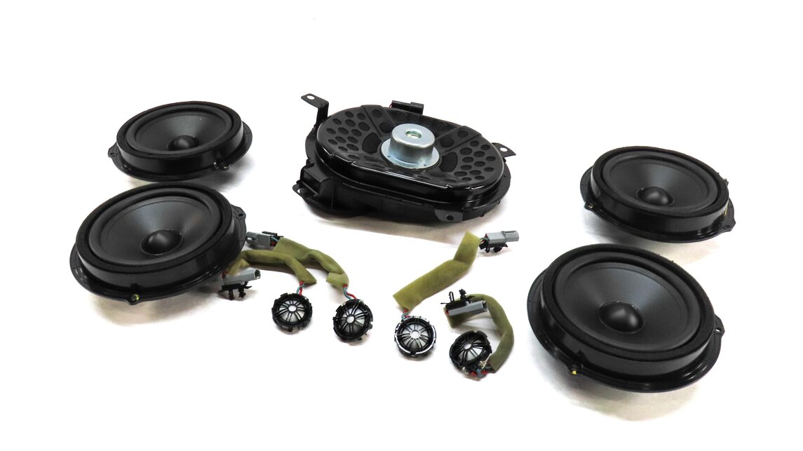 2015 DISCOVERY SPORT (L550) FRONT REAR LEFT RIGHT DOOR DASH CONSOLE SPEAKER SET9