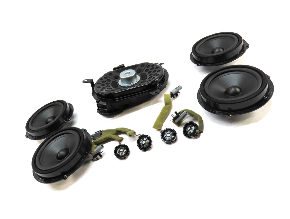 Thumbnail 3: 2015 DISCOVERY SPORT (L550) FRONT REAR LEFT RIGHT DOOR DASH CONSOLE SPEAKER SET9