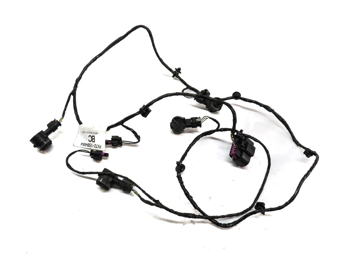 2015 DISCOVERY SPORT (L550) REAR PARK ASSIST PDC SENSOR SET 4 (BLACK) w/ HARNESS