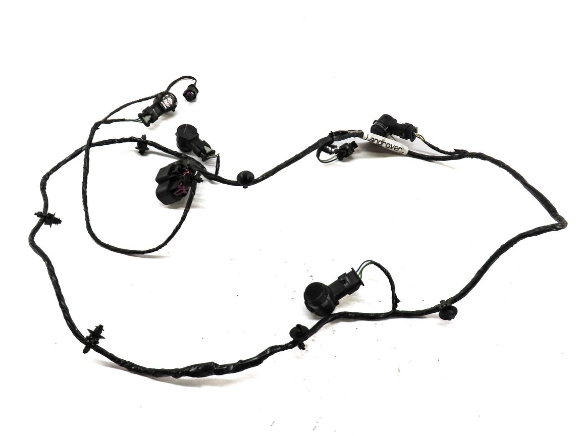 Thumbnail 3: 2015 DISCOVERY SPORT (L550) REAR PARK ASSIST PDC SENSOR SET 4 (BLACK) w/ HARNESS