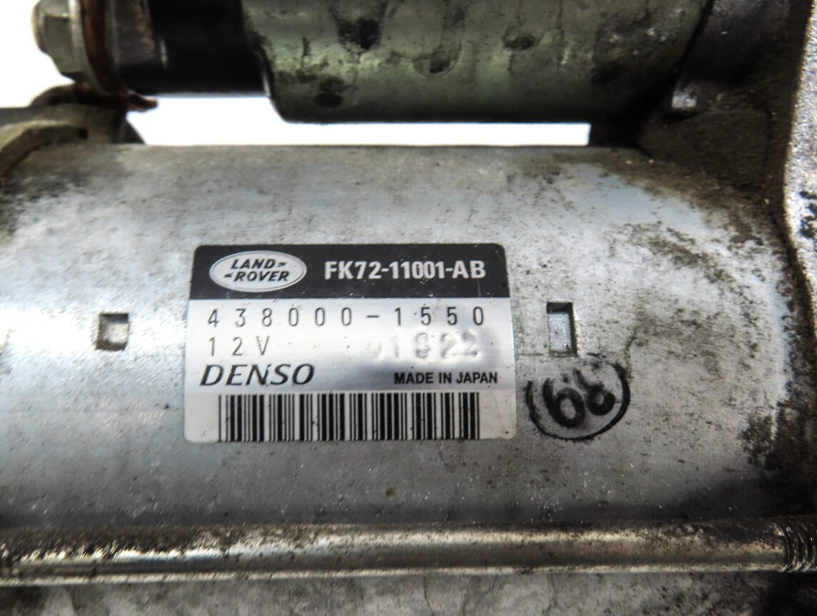 Thumbnail 6: 2015-2016 DISCOVERY SPORT EVOQUE (L538 L550) 2.0L TURBO ENGINE STARTER MOTOR