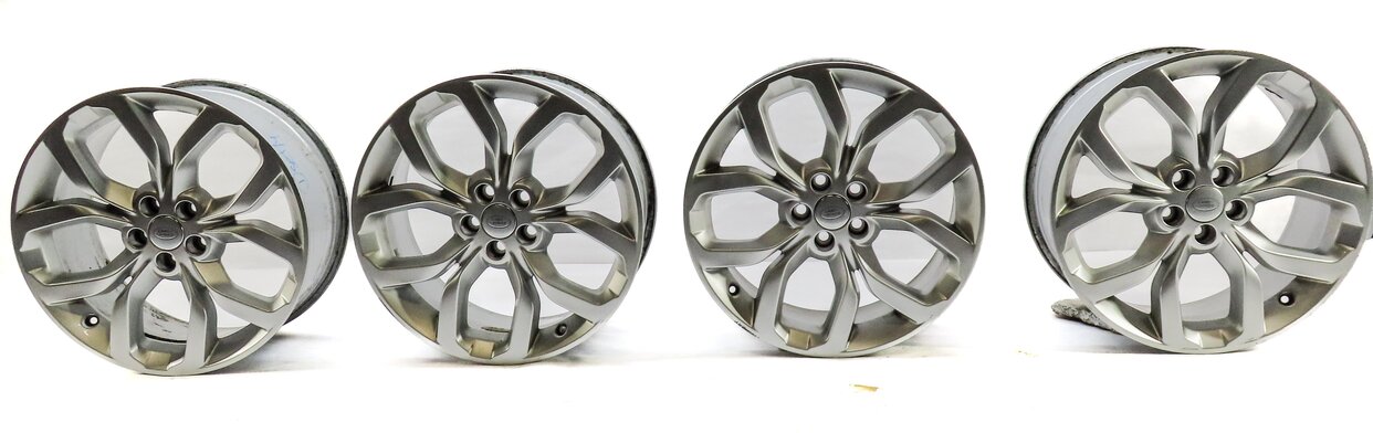 Thumbnail 2: 15-19 LAND ROVER DISCOVER SPORT L550 19x8.5 INCH 5 U SPOKE SILVER WHEEL RIM SET4