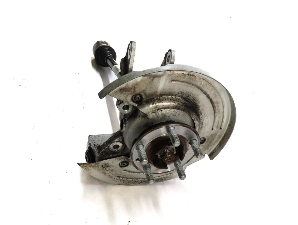 Thumbnail 4: 15-19 DISCOVERY SPORT (L550) REAR RIGHT PASSENGER SPINDLE KNUCKLE w/ AXLE SHAFT