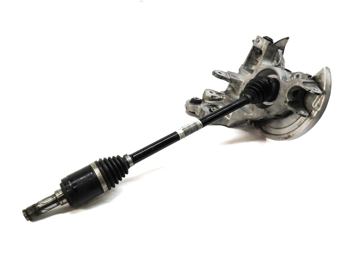 15-19 DISCOVERY SPORT (L550) REAR LEFT DRIVER SPINDLE KNUCKLE HUB w/ AXLE SHAFT