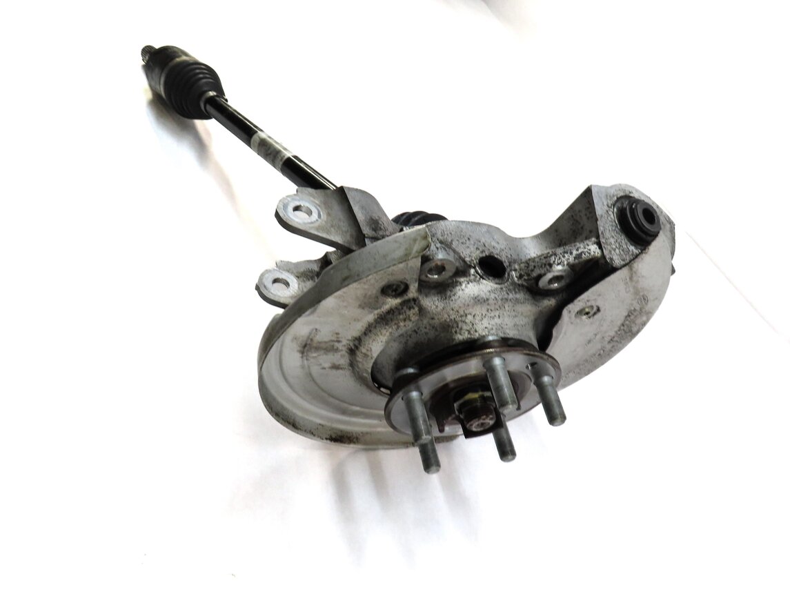 Thumbnail 4: 15-19 DISCOVERY SPORT (L550) REAR LEFT DRIVER SPINDLE KNUCKLE HUB w/ AXLE SHAFT