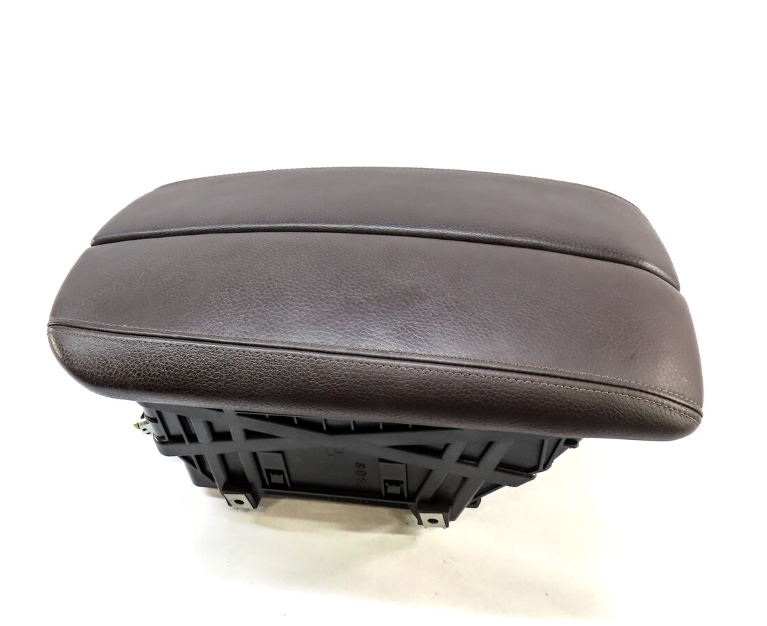 Thumbnail 3: 2016 BMW X5 (F15) CENTER CONSOLE STORAGE COMPARTMENT & LID (Brown)