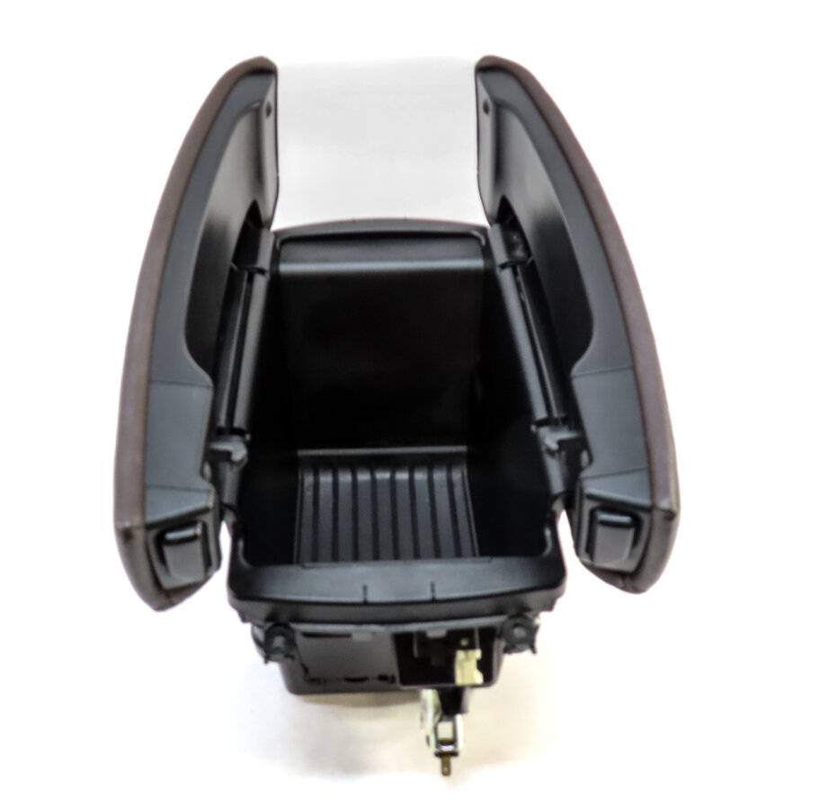 Thumbnail 7: 2016 BMW X5 (F15) CENTER CONSOLE STORAGE COMPARTMENT & LID (Brown)