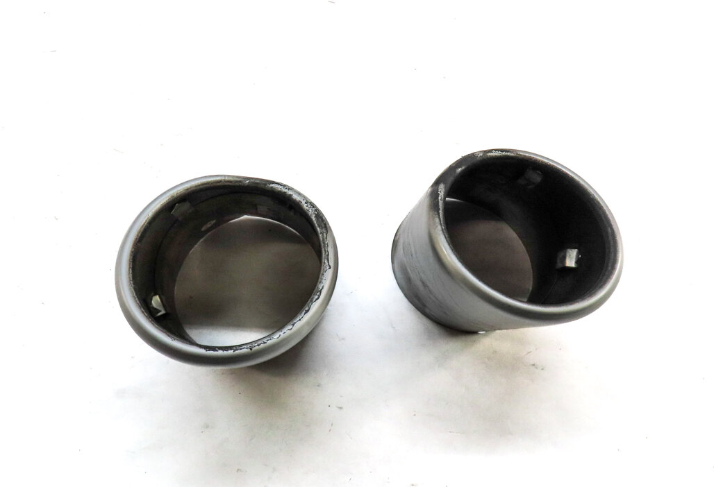 2016 BMW X5 (F15) 3.0L TURBO N55 REAR LEFT RIGHT EXHAUST MUFFLER TIP SET OF 2