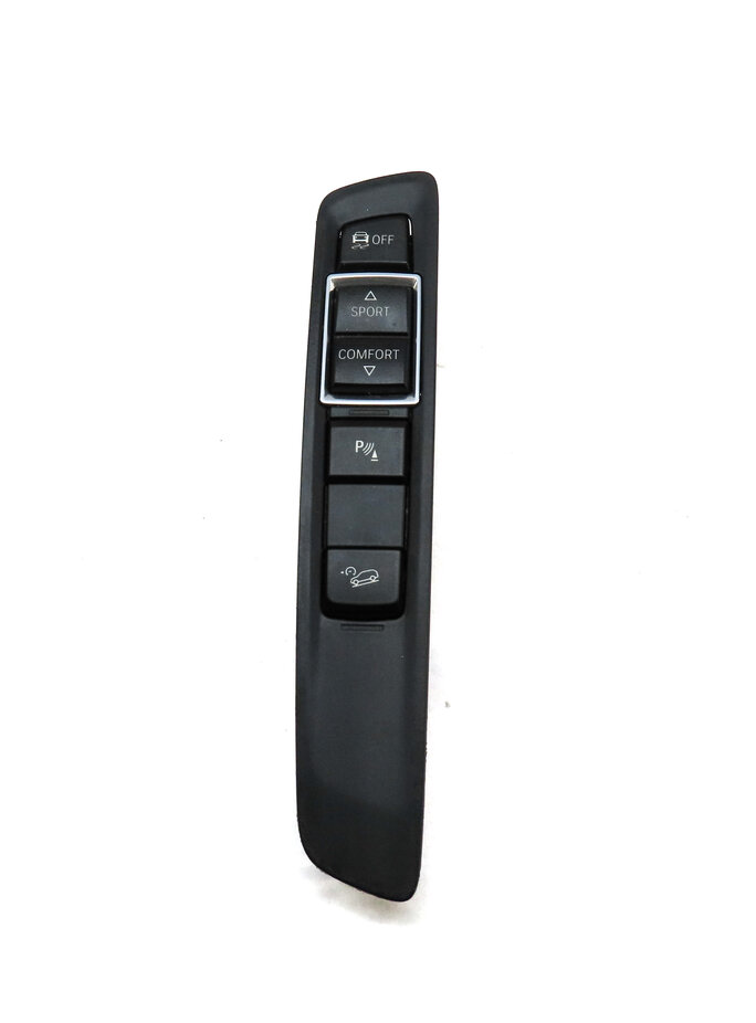 Thumbnail 1: 2016 BMW X5 (F15) SUSPENSION TRACTION CONTROL SWITCH BUTTON PANEL