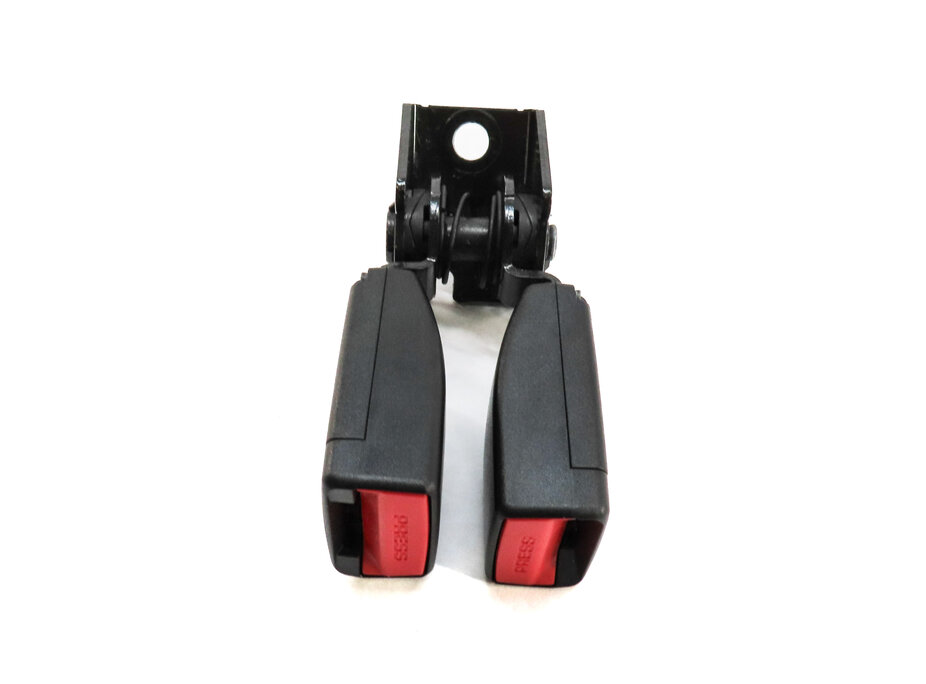 Thumbnail 2: 2016 BMW X5 (F15) REAR LEFT & RIGHT 3RD ROW SEATBELT BUCKLE RECEIVER (BLACK)