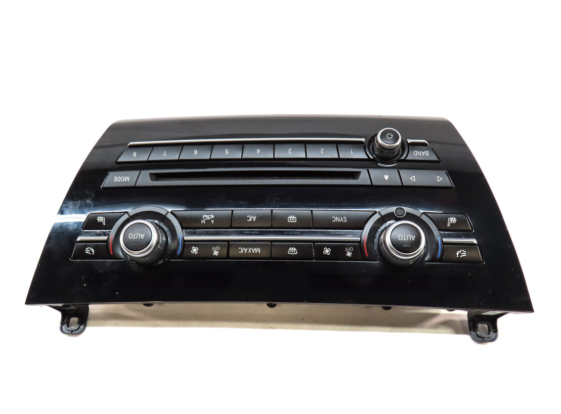 Thumbnail 3: 14-18 BMW X5 X5M (F15 F85) FRONT HEATER A/C CLIMATE CONTROL PANEL (w/o ceramic)