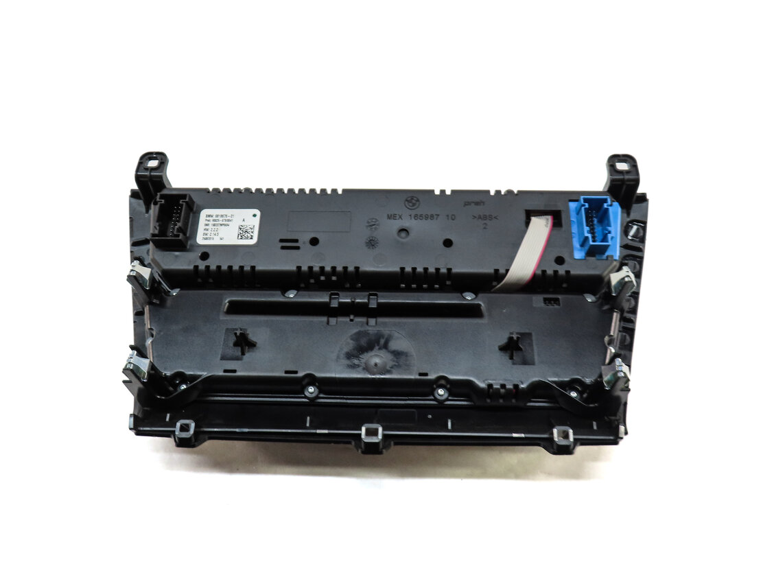 Thumbnail 4: 14-18 BMW X5 X5M (F15 F85) FRONT HEATER A/C CLIMATE CONTROL PANEL (w/o ceramic)