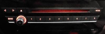 Thumbnail 8: 14-18 BMW X5 X5M (F15 F85) FRONT HEATER A/C CLIMATE CONTROL PANEL (w/o ceramic)