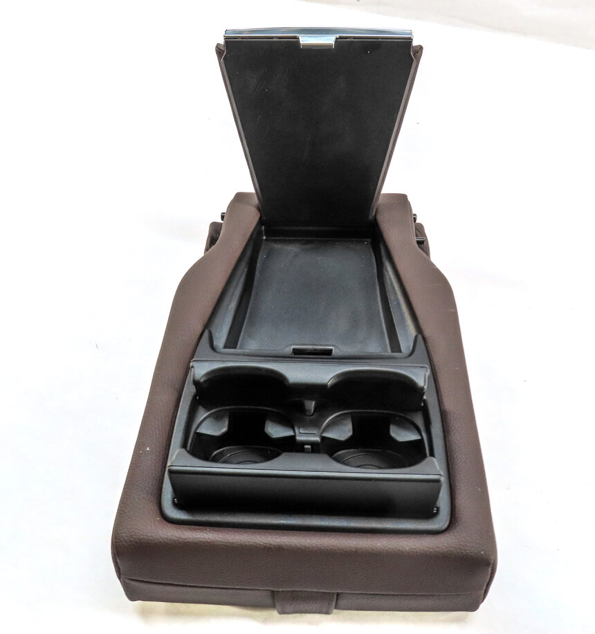 Thumbnail 6: 2016 BMW X5 (F15) REAR 2ND ROW SEAT ARM REST AND CUP HOLDER (Brown)
