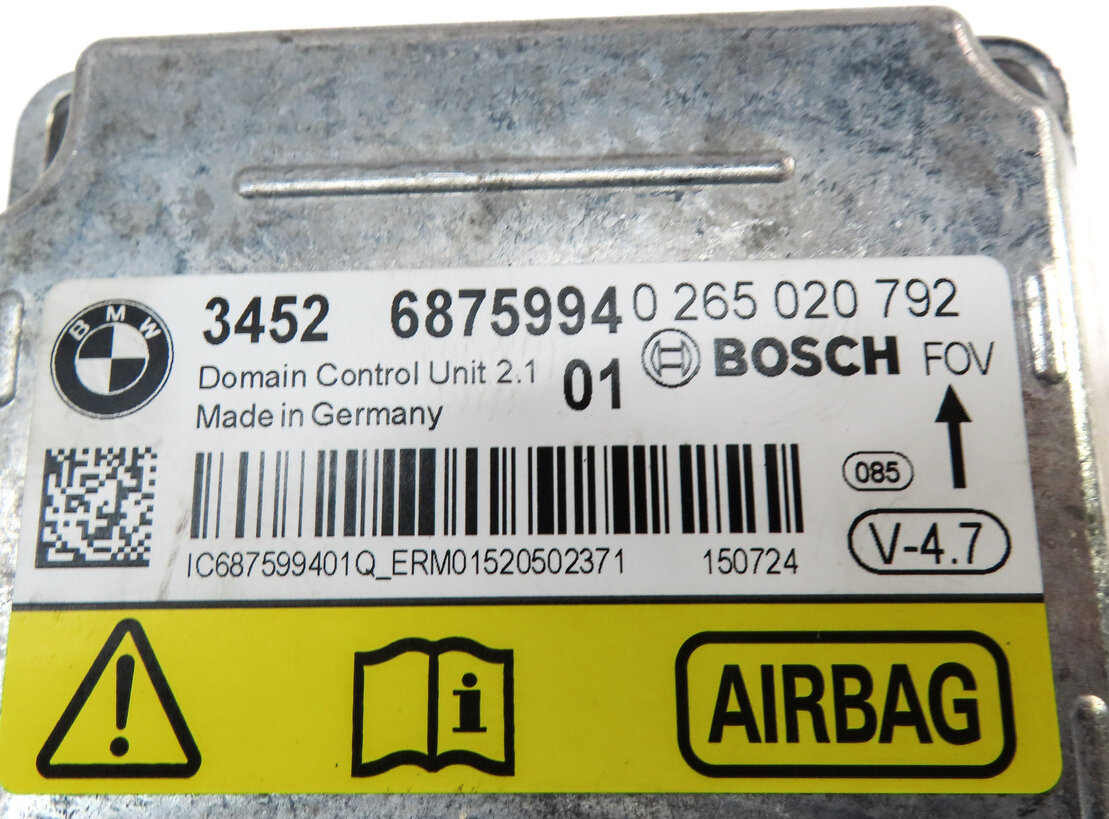 Thumbnail 4: 14-19 BMW X5 X6 X5M X6M ///M (F15 F16 F85 F86) ABS ICM CHASSIS MANAGEMENT MODULE