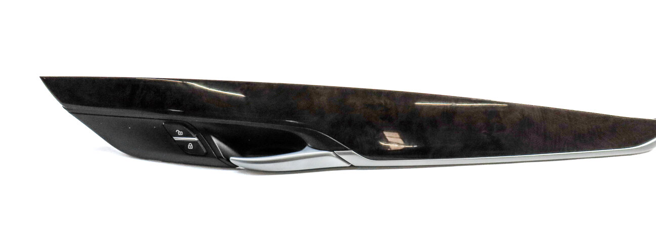 Thumbnail 3: 2016 BMW X5 (F15) FRONT REAR LEFT RIGHT DOOR DASH CONSOLE TRIM SET (Poplar Wood)