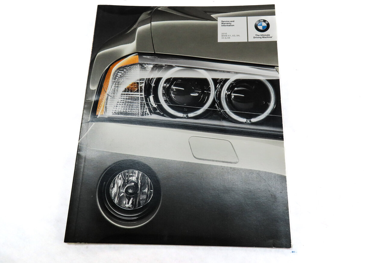 Thumbnail 6: 2016 BMW X5 (F15) OWNERS MANUAL BOOKLET SET 6 w/ CARRYING CASE