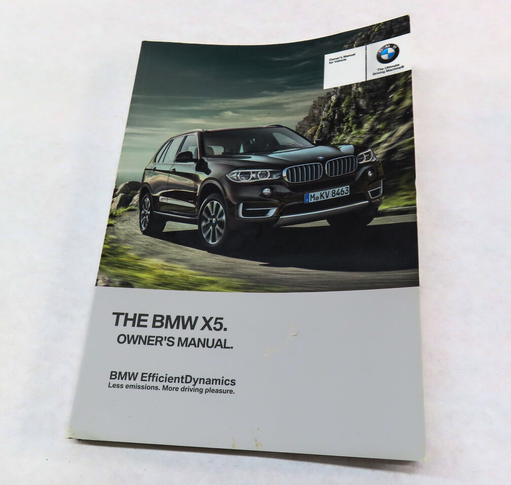 Thumbnail 9: 2016 BMW X5 (F15) OWNERS MANUAL BOOKLET SET 6 w/ CARRYING CASE