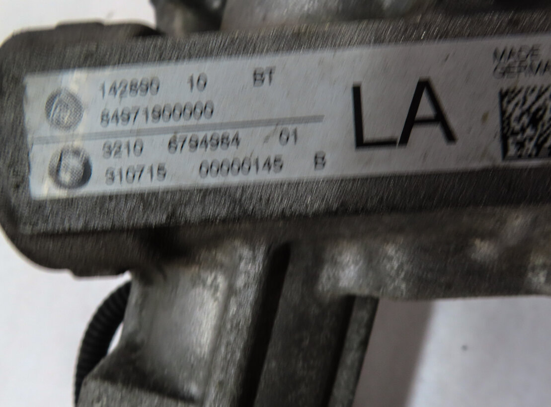 Thumbnail 4: 2014-2019 BMW X5 X6 (F15 F16) POWER STEERING GEAR RACK & PINION (NON ACTIVE)