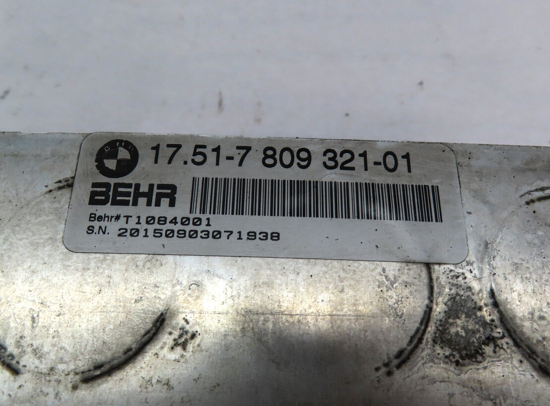 Thumbnail 5: 2008-2018 BMW X5 X6 (E70 E71 F15 F16) 2.0L / 3.0L TURBO TURBOCHARGER INTERCOOLER