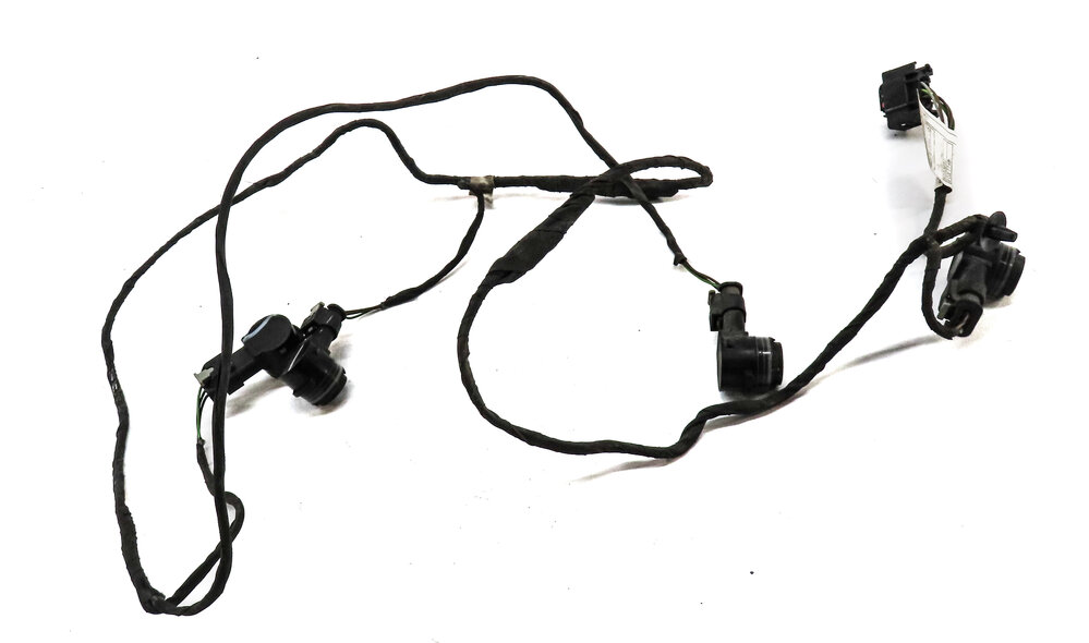 2016 BMW X5 (F15) REAR PARKING DISTANCE PDC SENSOR SET 4 w/ HARNESS (Black)