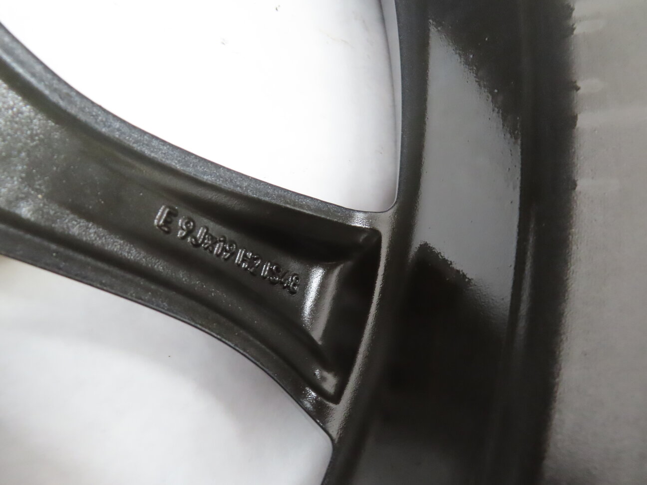Thumbnail 9: 2014-2018 BMW X5 (F15) 19x9 INCH 5 SPOKE V-SPOKE WHEEL RIM (BLACK & SILVER)